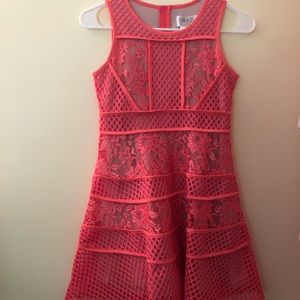 girls pink dress